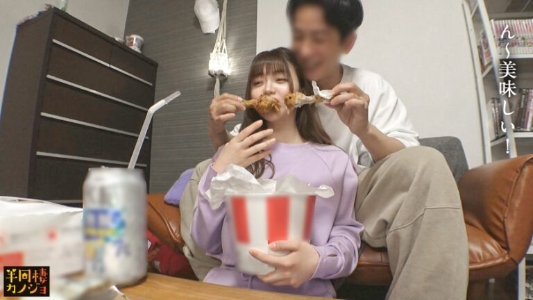【恵まれたどエロ肉体】でか尻G乳彼女と、部屋着すっぴん姿で貪り合う。僕にしか絶対見せない笑顔、メス顔、イキ顔…。至近距離で眺める下着姿筋トレ。おっきくて綺麗なおっぱいとお尻をオイルでテカらせて弄るマッサージ。唾液たっぷり裏筋責めフェラで果てる夜から、寝汗で少し蒸れてる脇・胸を愛撫し、寝起きま●こをゴム無しでハメまくる朝。秘密のカップルハメ撮り投稿【半同棲カノジョ】