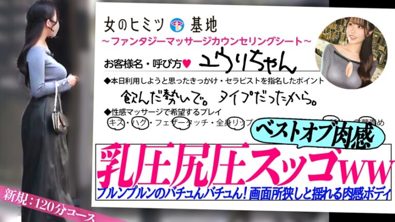 ムッチリの最適解。画面いっぱいのデカ桃尻ありがとうございますww飲んだ勢いで初めての女風、初々しさが妙にエロい。。こんなイイカラダに本番懇願されたら、誰だって我慢できないでしょww#女風#女性用風俗#覗き＃女のごほうび ：file.47